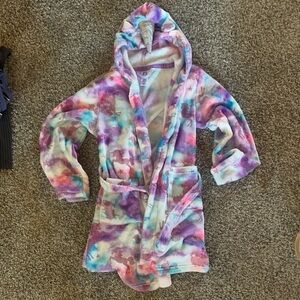 PJ Place Pastel Unicorn Hooded Robe